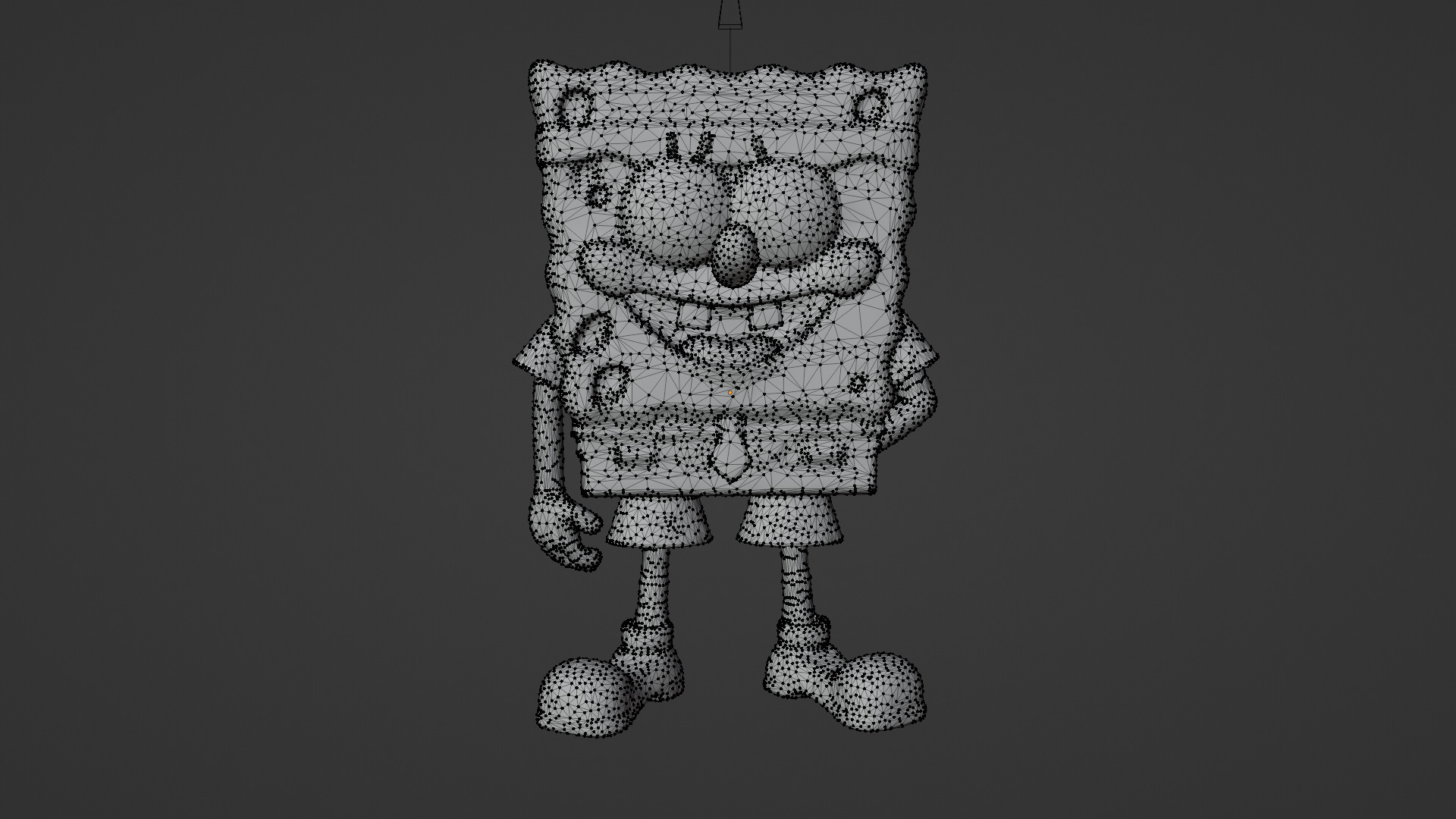 Spongebob cartoon 3D print model_6