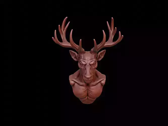Wendigo Beast Bust