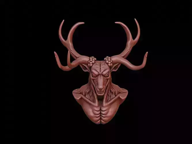 Wendigo Beast Bust