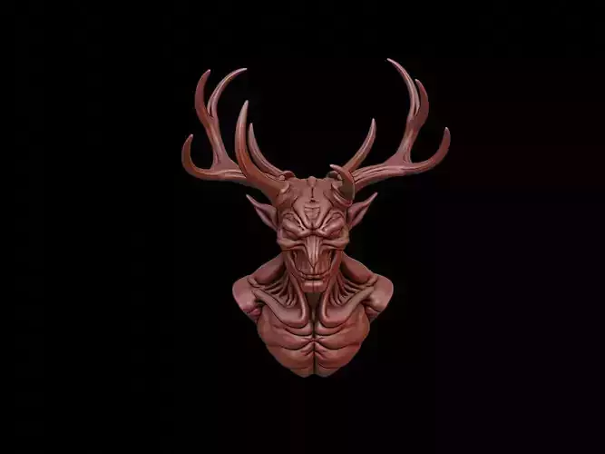 Wendigo Beast Bust
