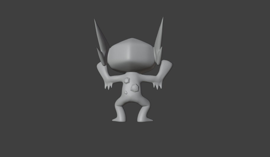 Sableye Pokemon 3D print model_1