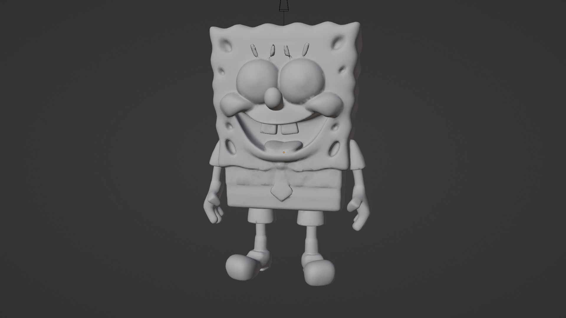 Spongebob cartoon 3D print model_8