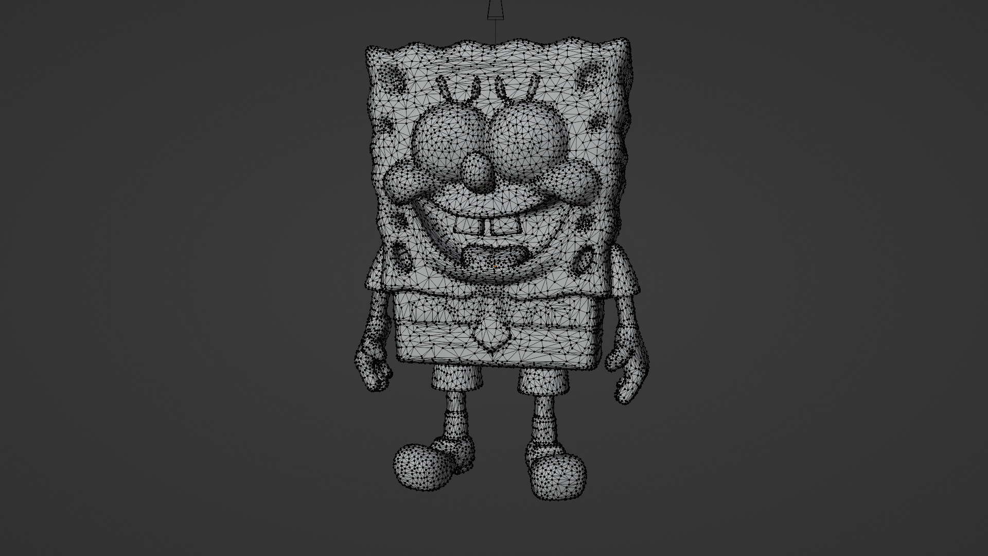 Spongebob cartoon 3D print model_6