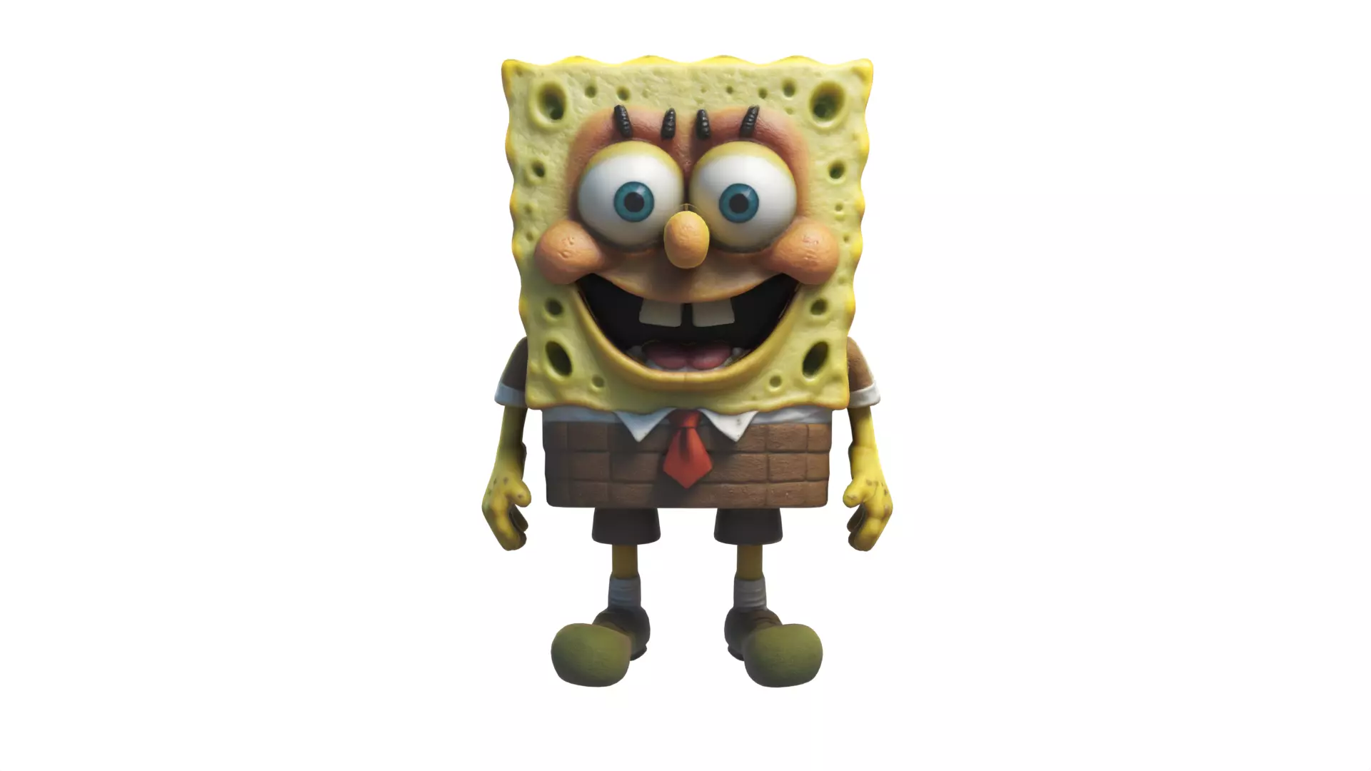 Spongebob cartoon 3D print model_0