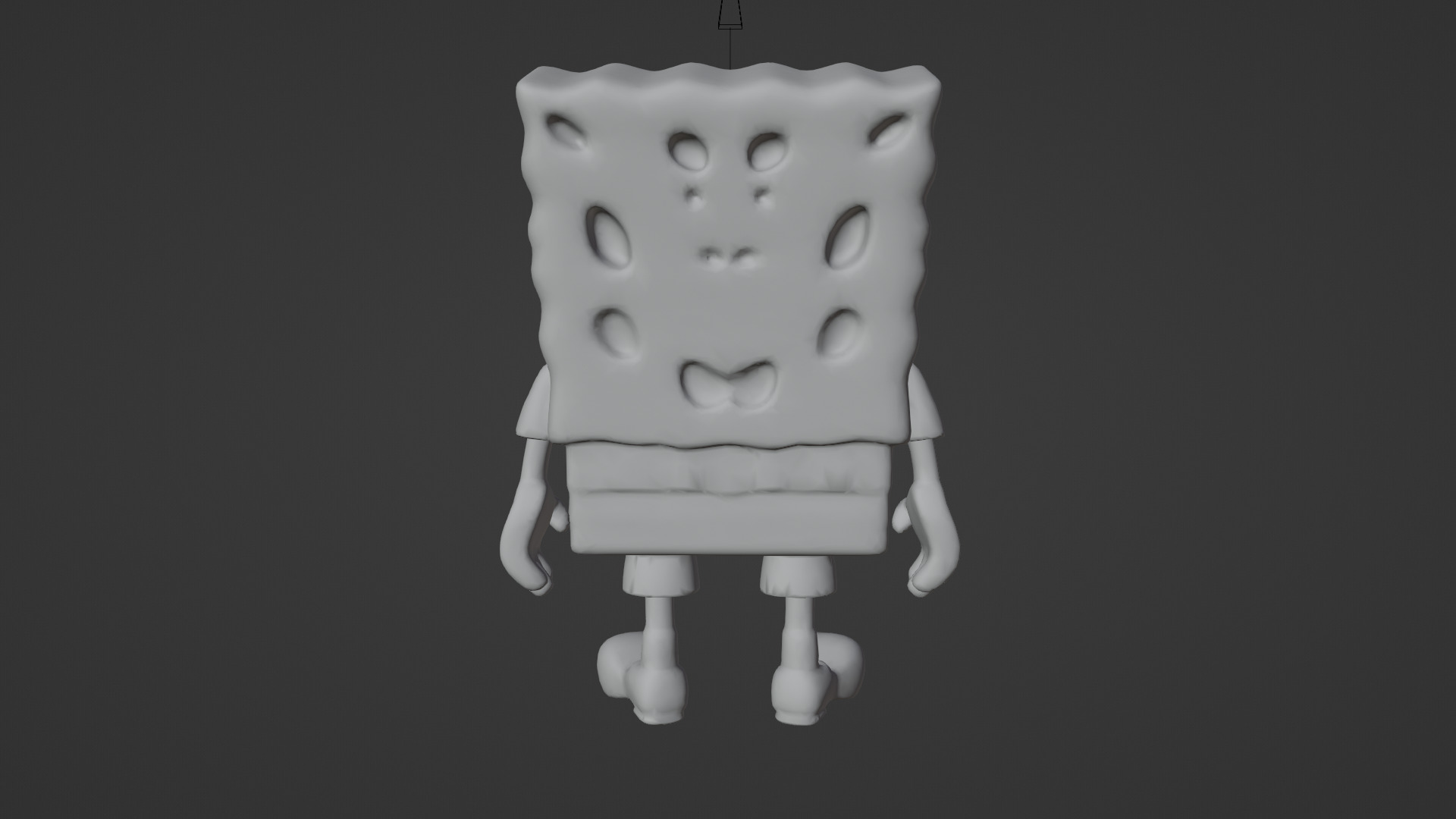 Spongebob cartoon 3D print model_5