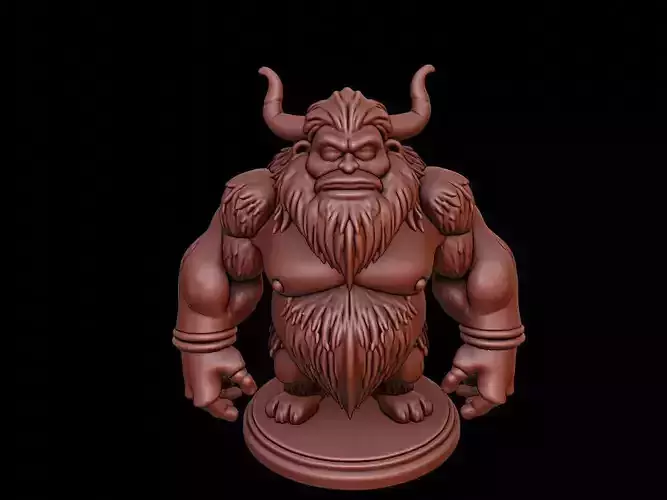 Yeti Beast Bust