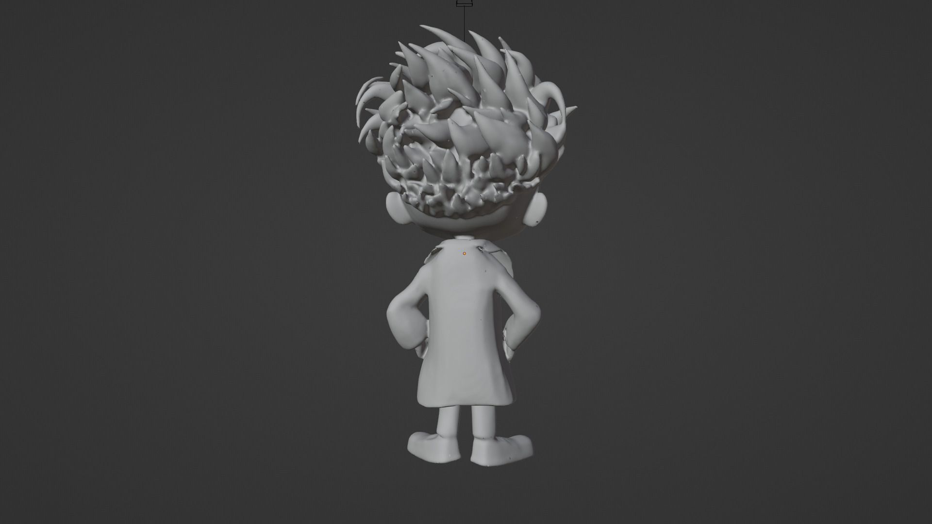 cartoon doctor boy 3D print model_7