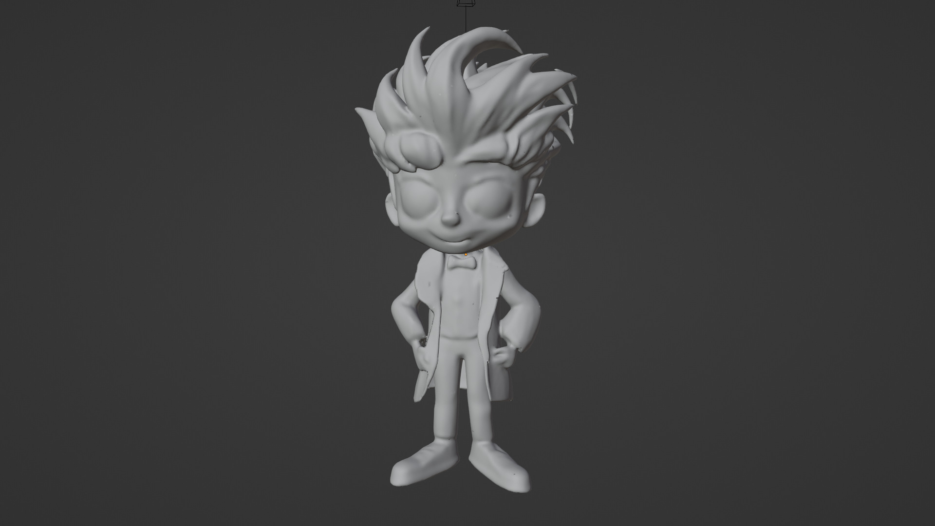 cartoon doctor boy 3D print model_6
