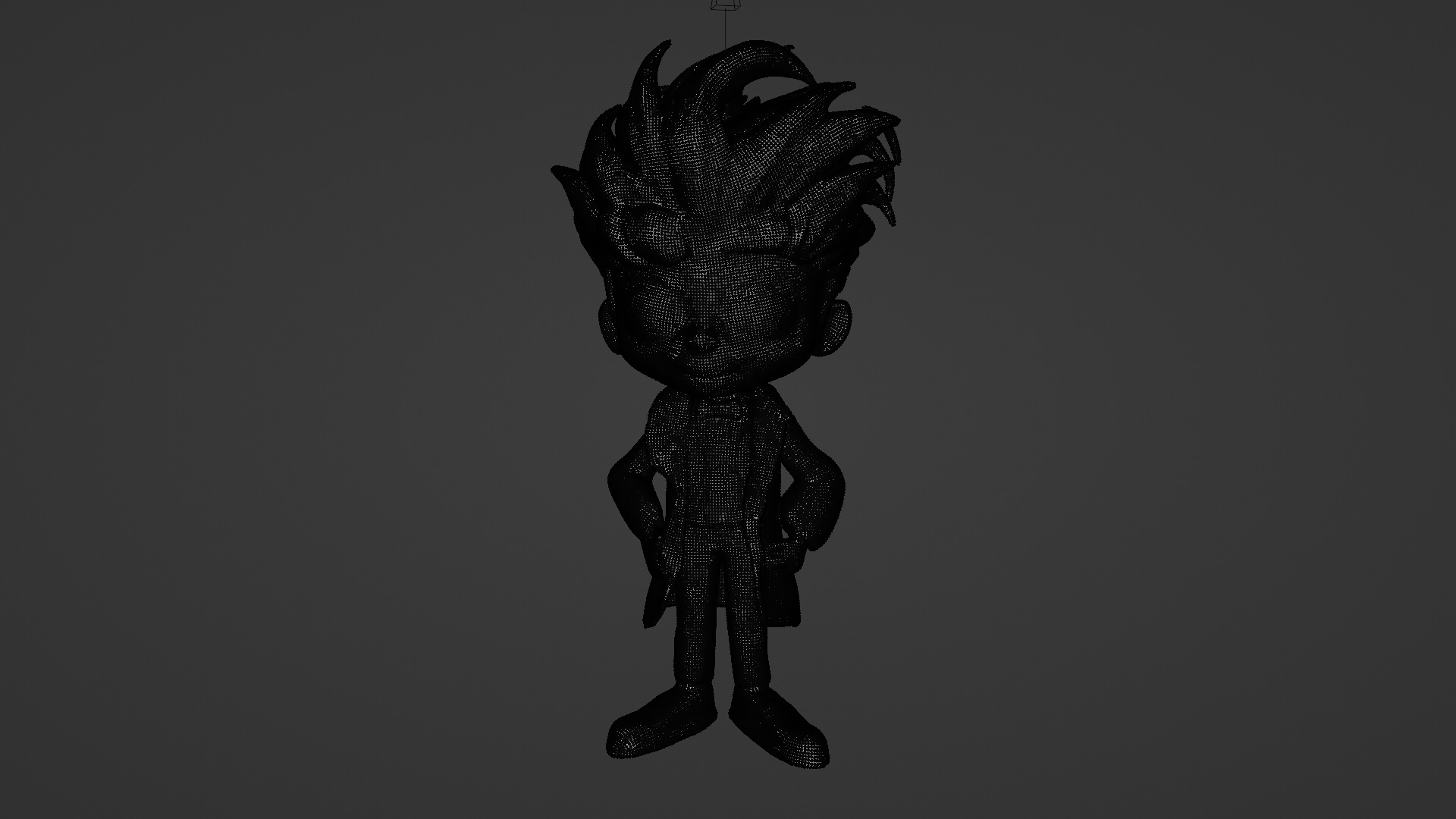 cartoon doctor boy 3D print model_5