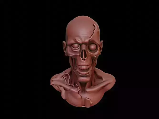 Zombie Beast Bust