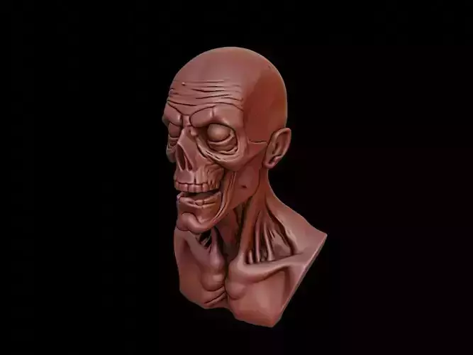 Zombie Beast Bust