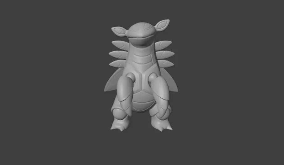 Armaldo Pokemon 3D print model_0