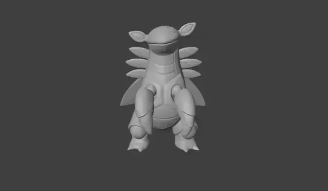 Armaldo Pokemon 3D print model