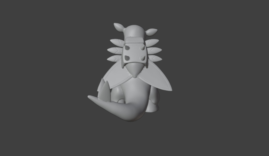 Armaldo Pokemon 3D print model_1