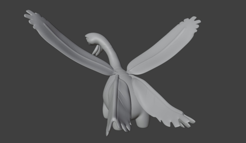 Tropius Pokemon 3D print model_1