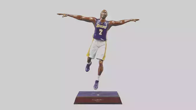 Kobe Bryant statue model