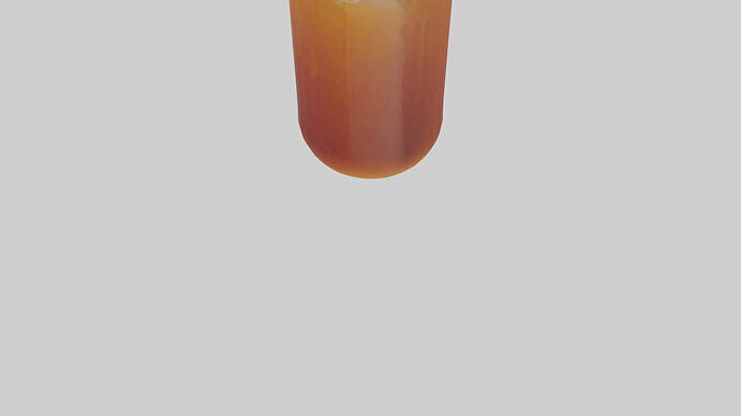 Kombucha model Low-poly 3D model 6