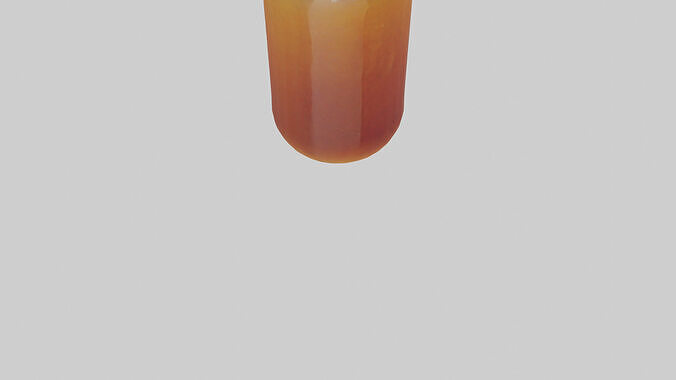 Kombucha model Low-poly 3D model 7