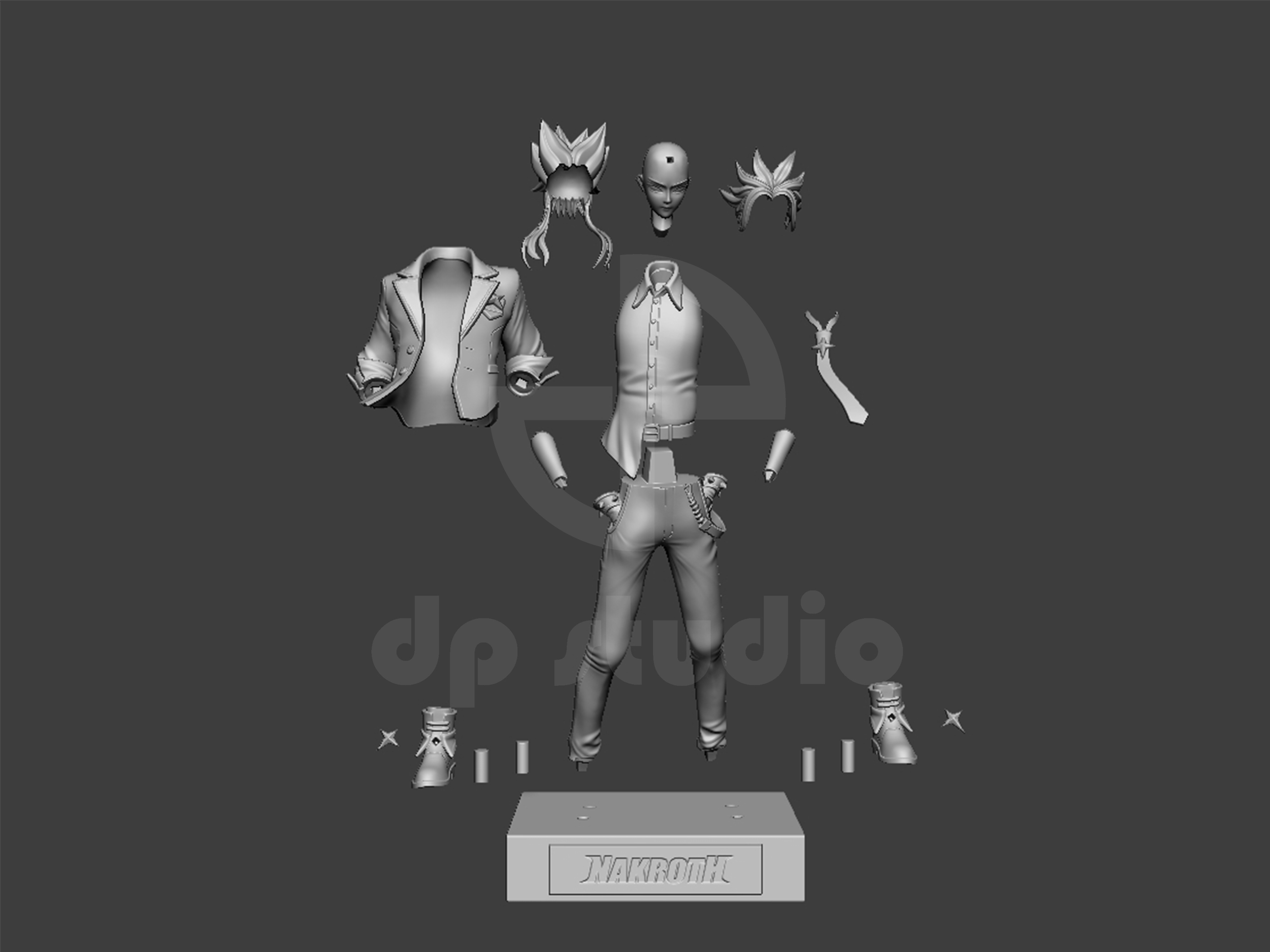 nakroth dimension breaker 3D print model_2