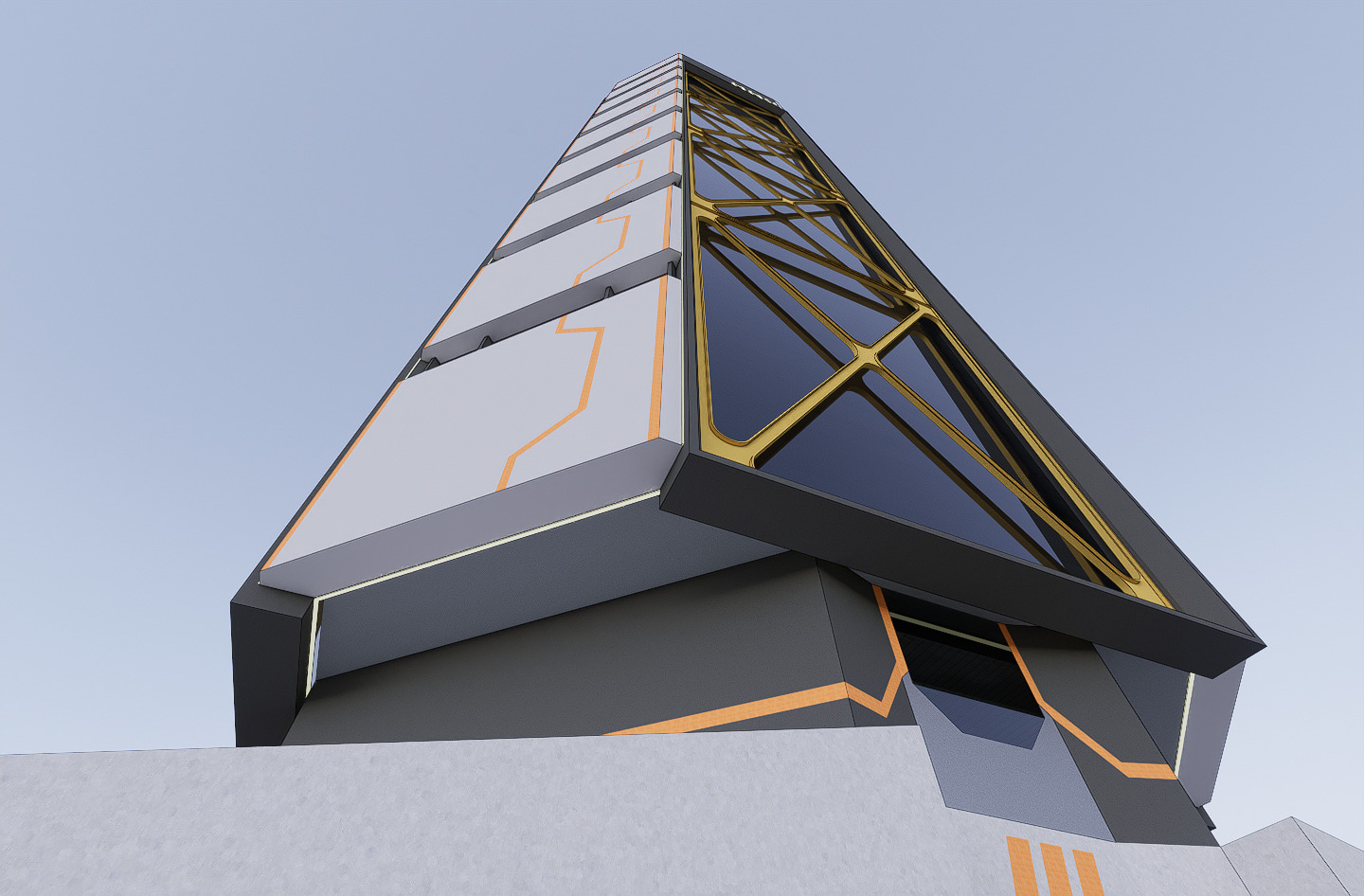 Sci-fi Mega Block 002 v2 3D model_5