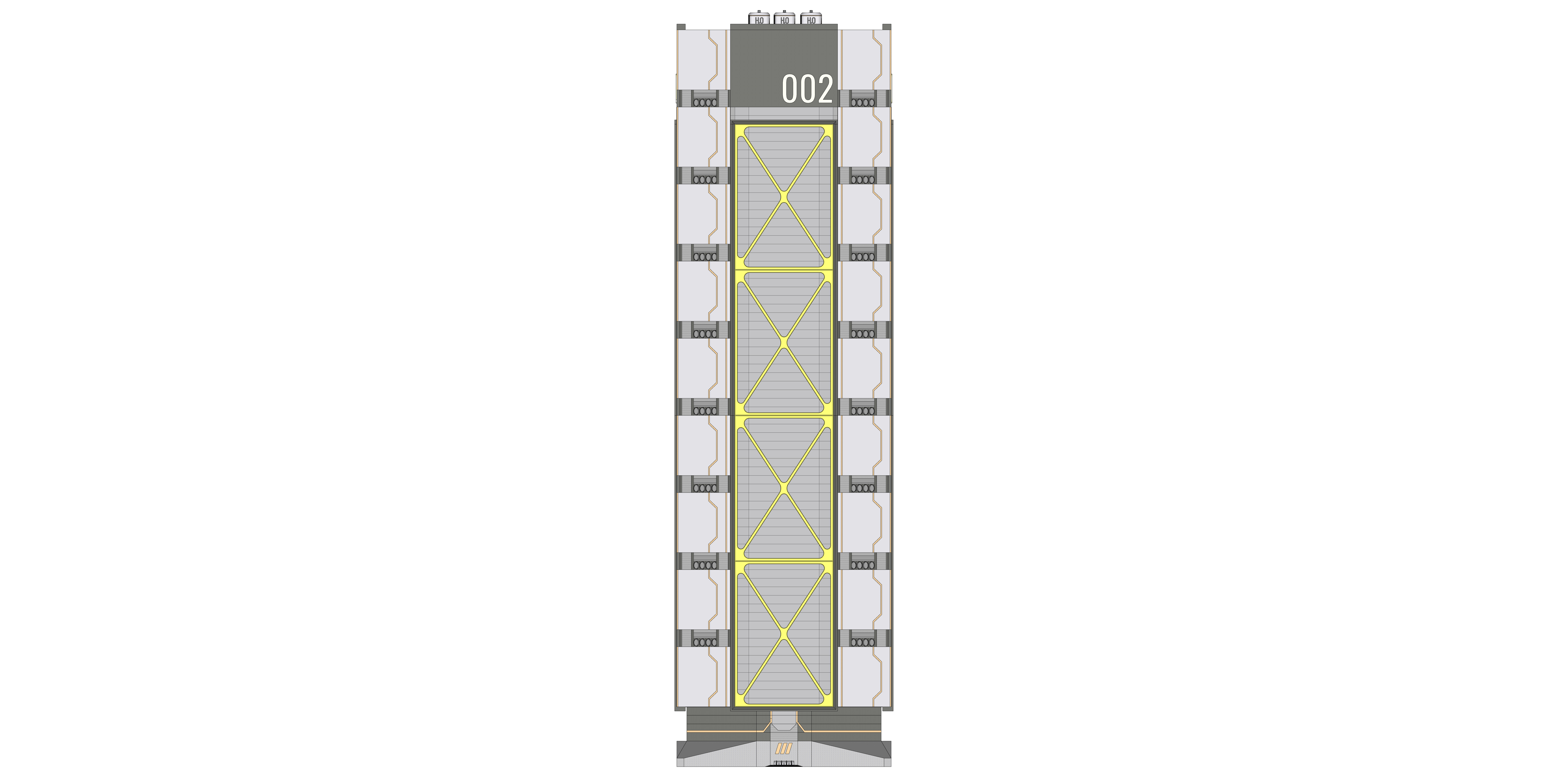 Sci-fi Mega Block 002 v2 3D model_8