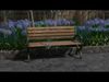 Nr-11 Park Bench - Steel and wood Low-poly 3D model_1