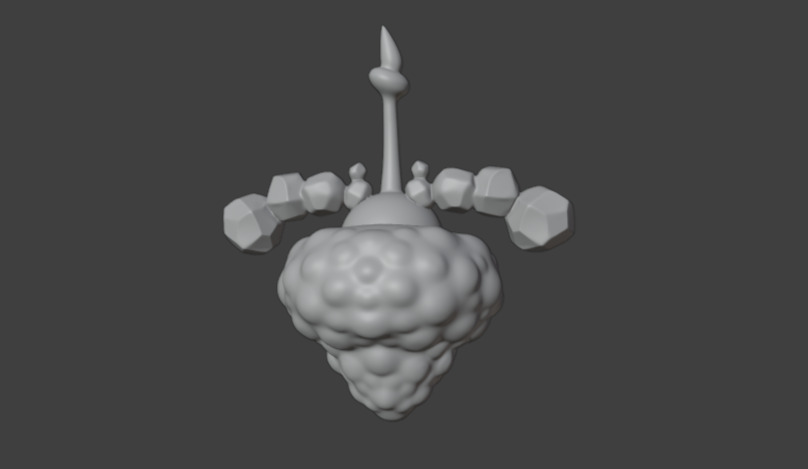 Wormadam Sandy Cloak Pokemon 3D print model_1