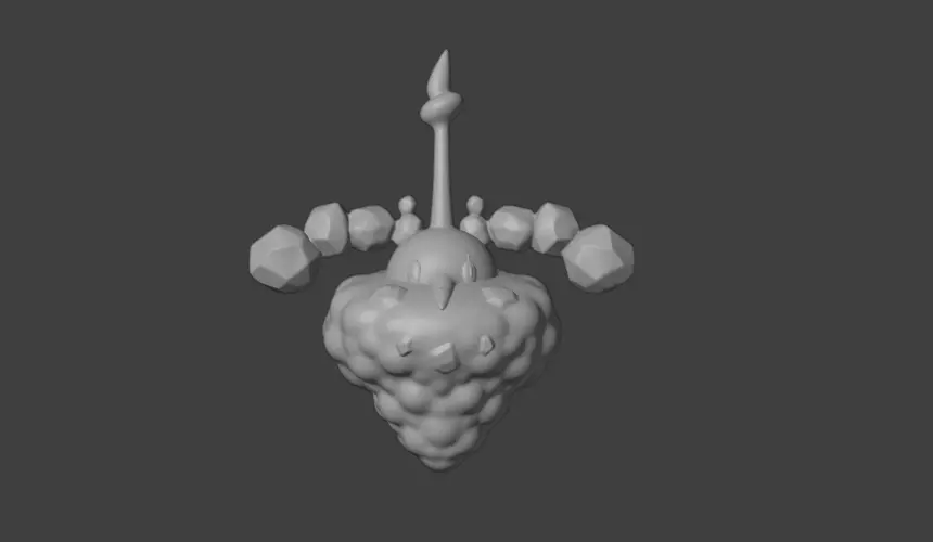 Wormadam Sandy Cloak Pokemon 3D print model_0