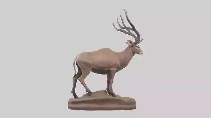 Kudu statue model