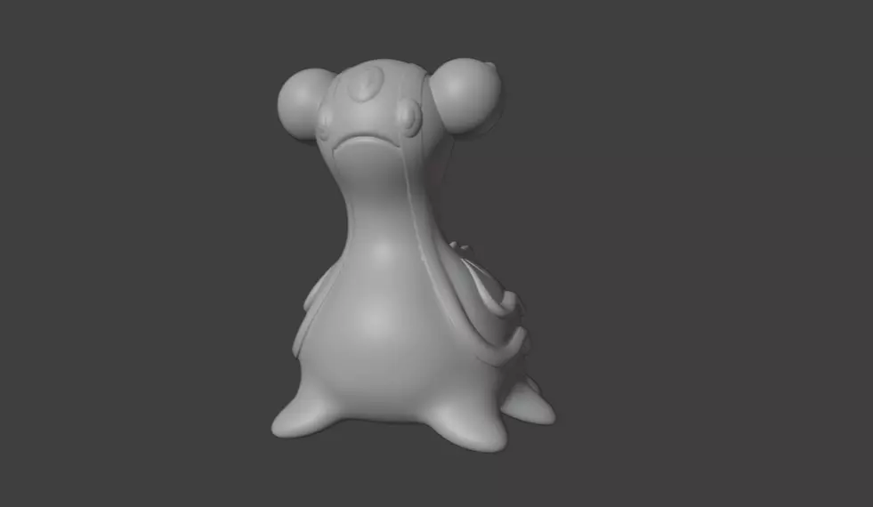 Gastrodon Pokemon 3D print model_0