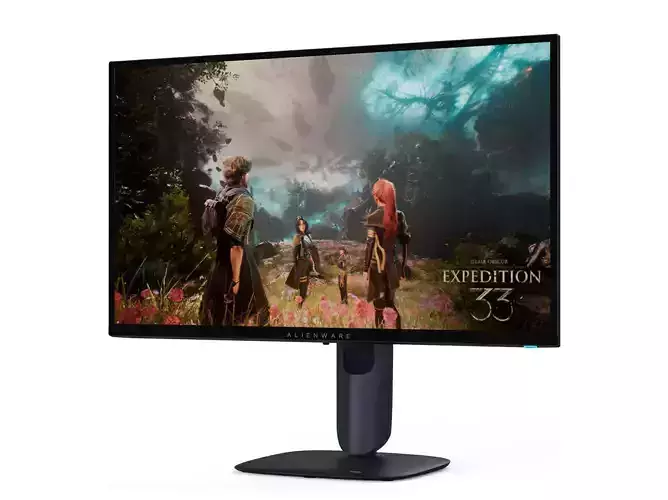 Alienware 27 4K QD-OLED Gaming Monitor - AW2725Q 2025 3D model