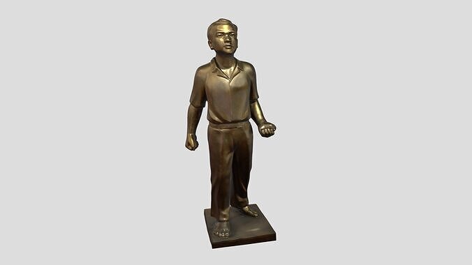 Statue LY TU TRONG 3D model