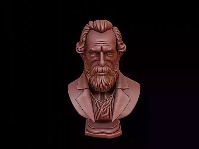 Adam Smith Bust 3D print model