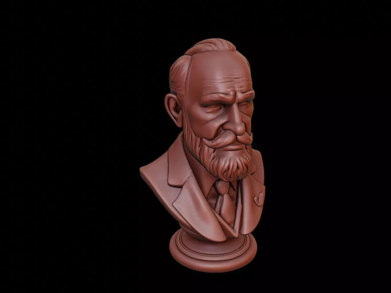 Alfred North Whitehead Bust 3D print model