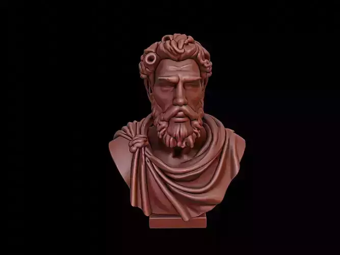 Anaxagoras Bust 3D print model