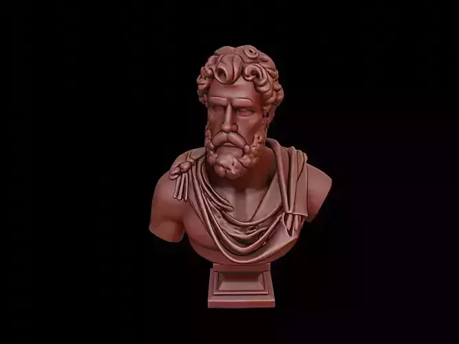 Anaximander Bust