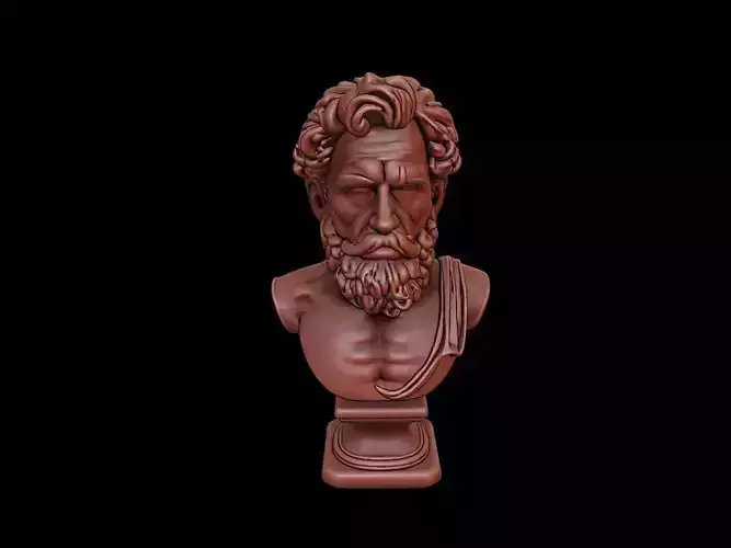Anaximander Bust