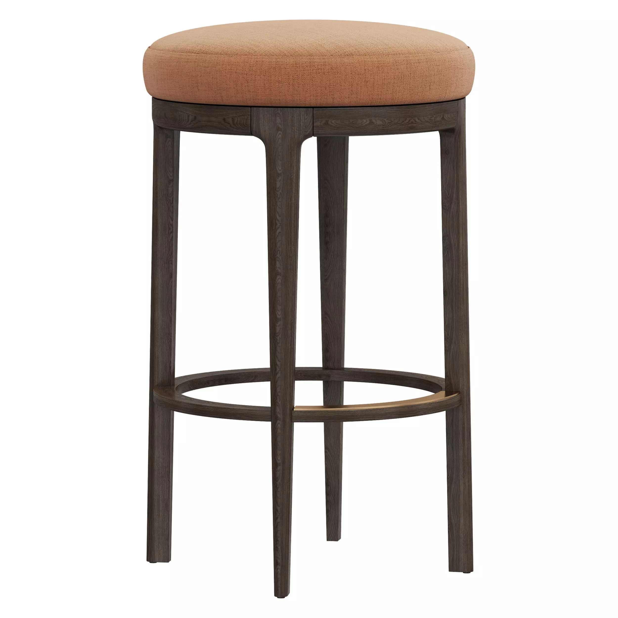Restoration Hardware Ligne Swivel Fabric Bar Stool 3D model