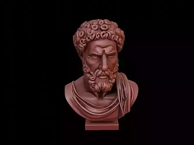 Aristotle Bust 3D print model