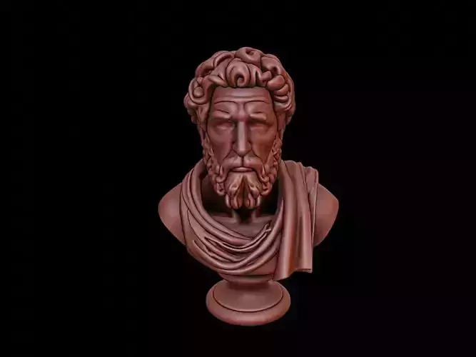 Aristotle Bust 3D print model