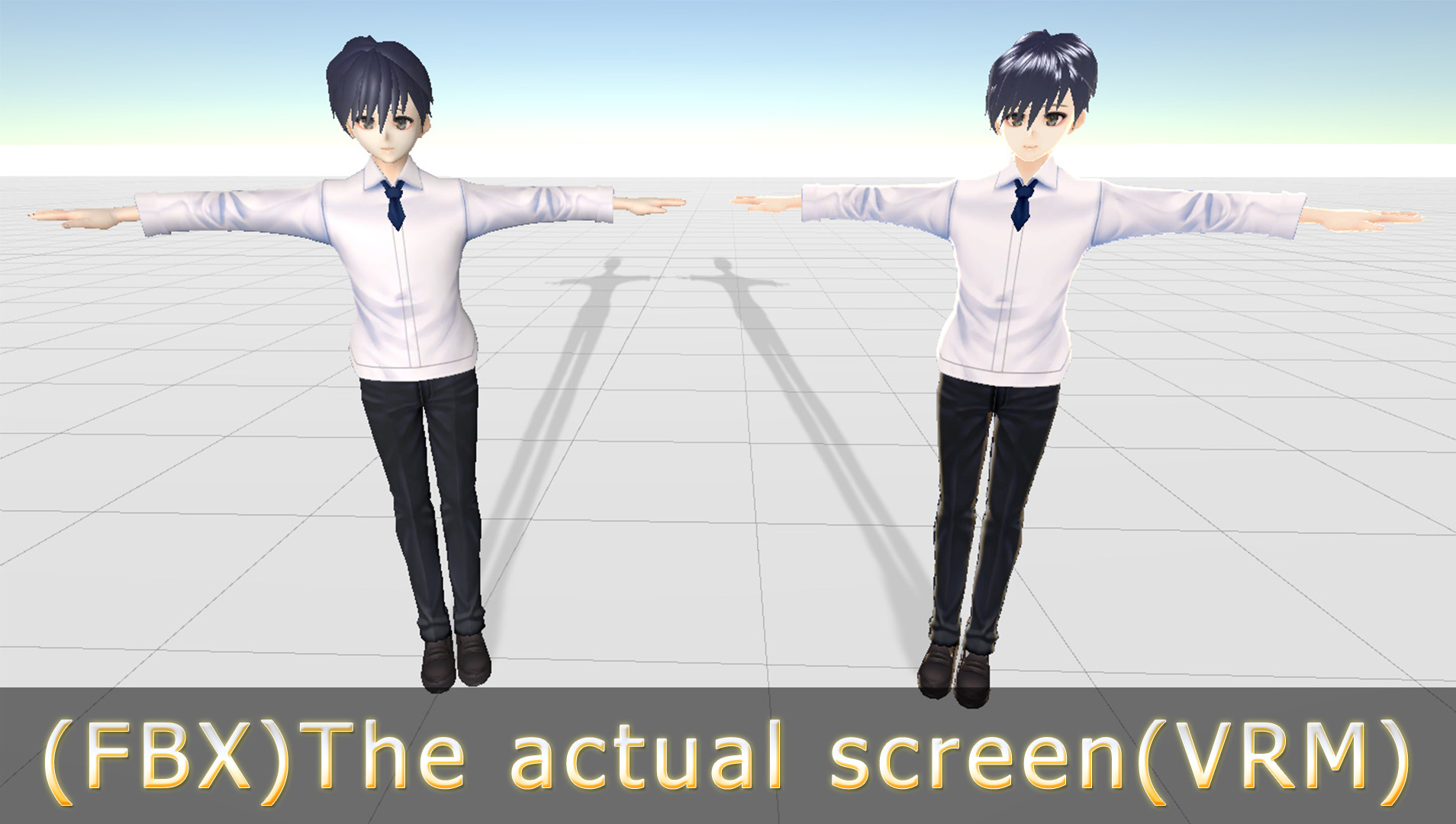 Anime Character - Uniform Pack 3D model_3