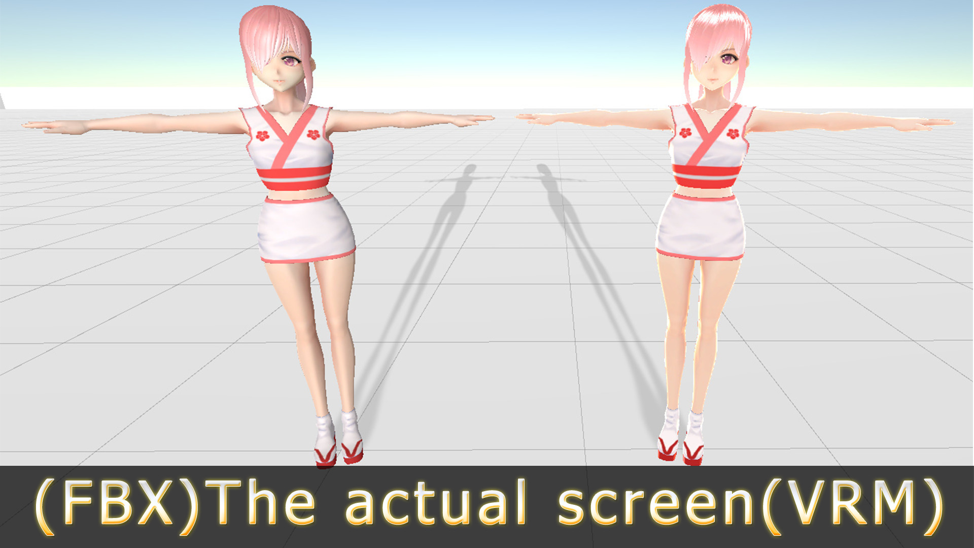 Anime Character - Chiya-Ninja 3D model_2