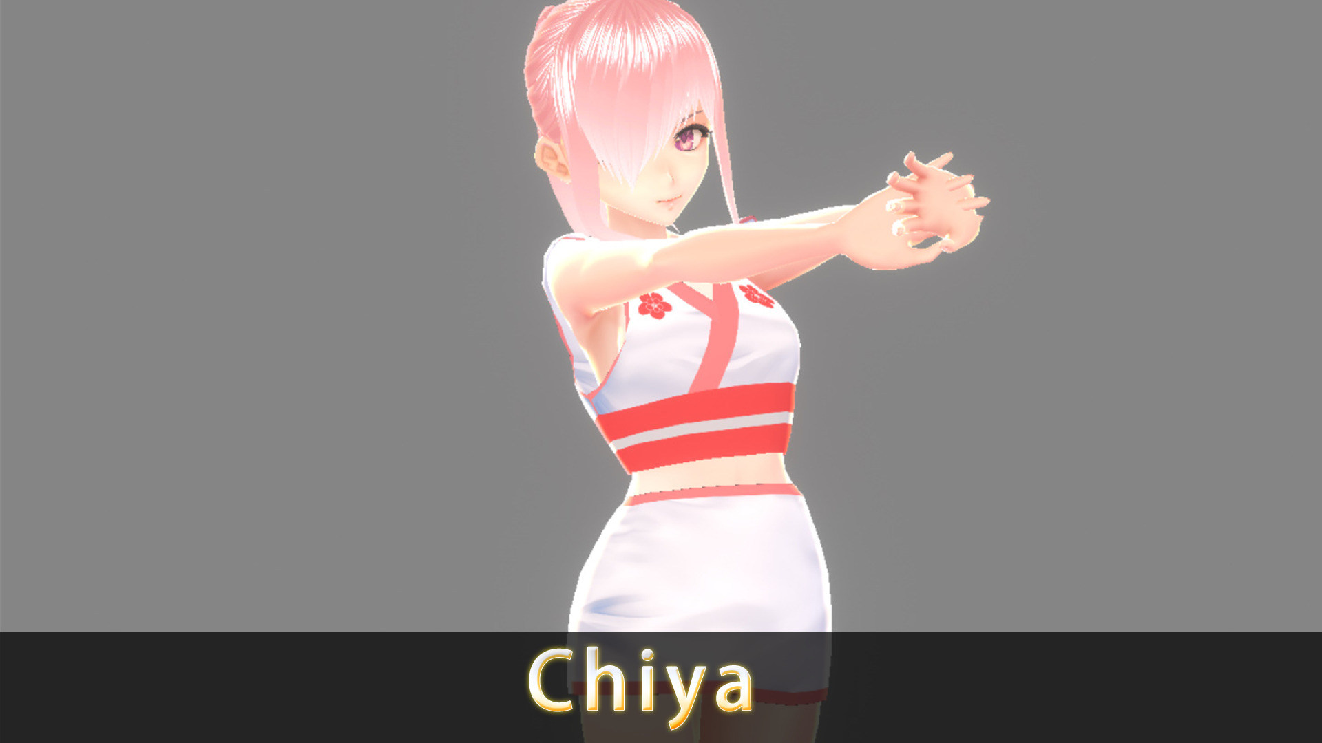 Anime Character - Chiya-Ninja 3D model_1