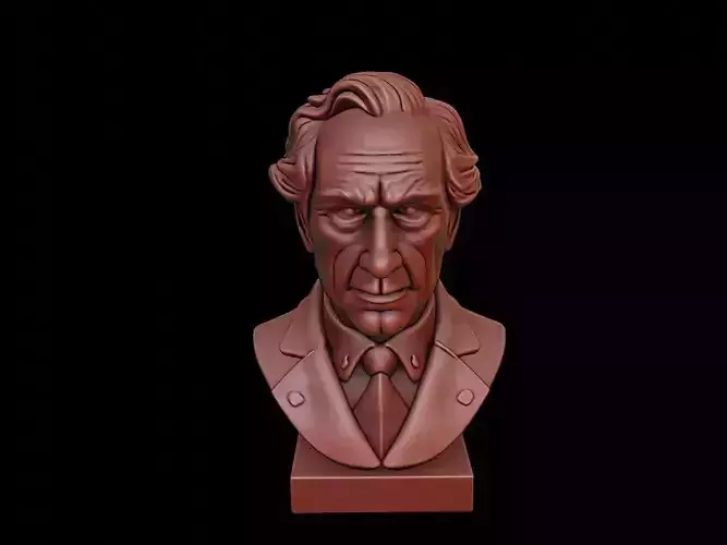 Bertrand Russell Bust