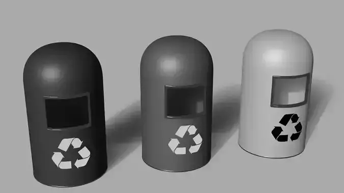 Trashbin 3D model