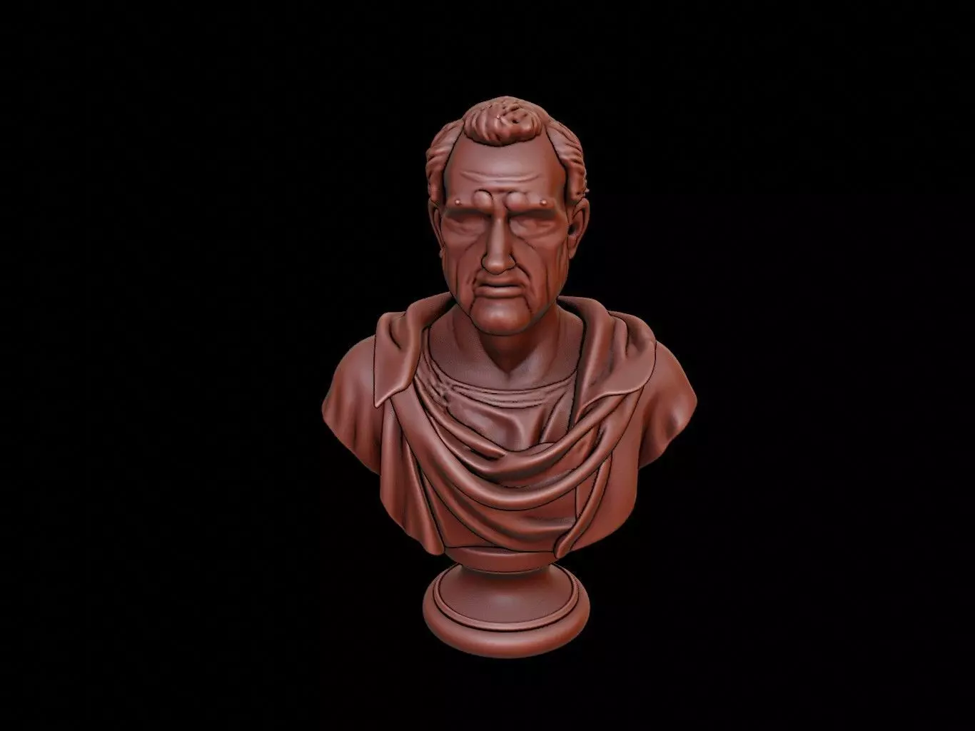 Cicero Bust 3D print model_0