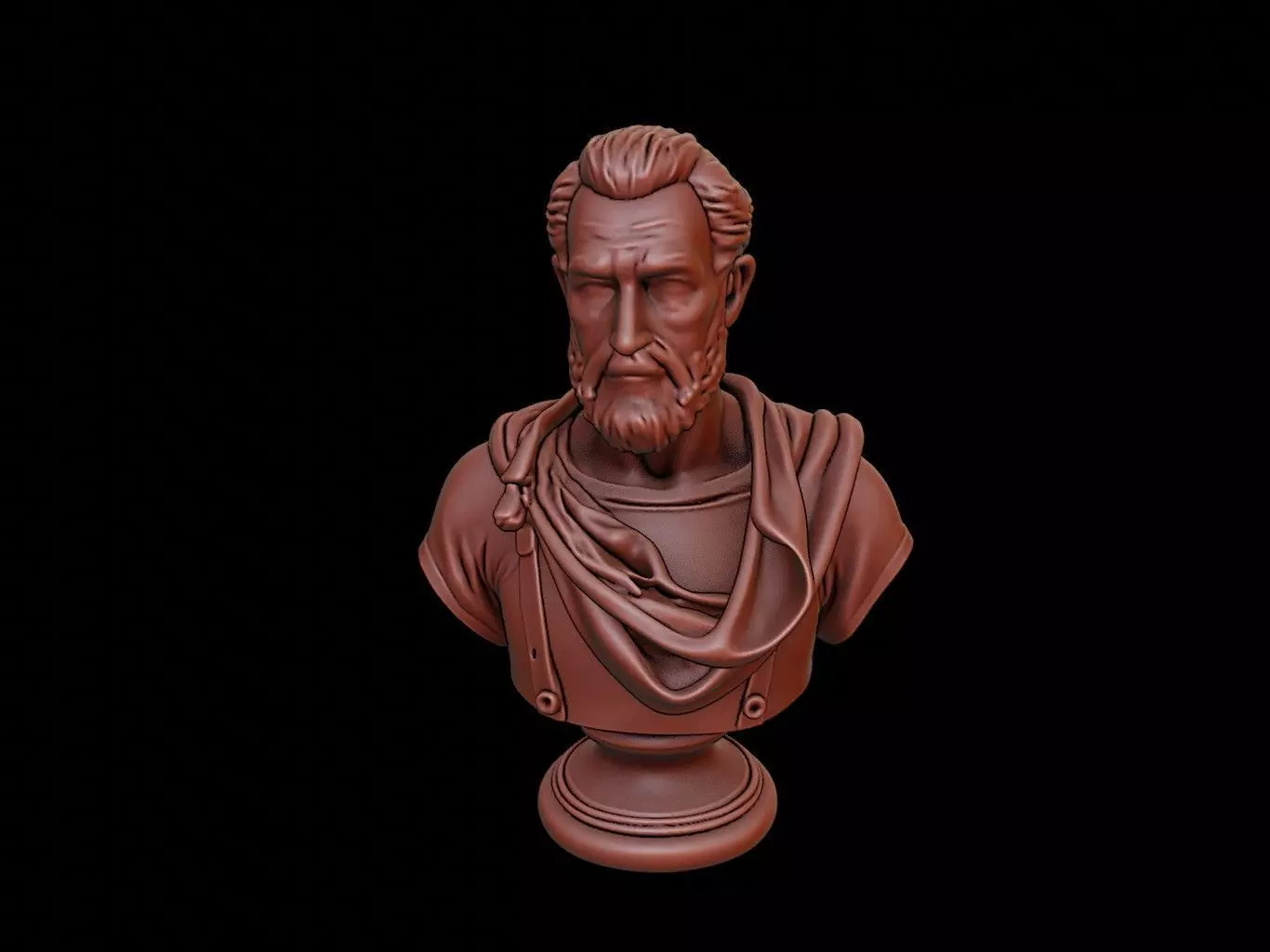 Cicero Bust 3D print model_0
