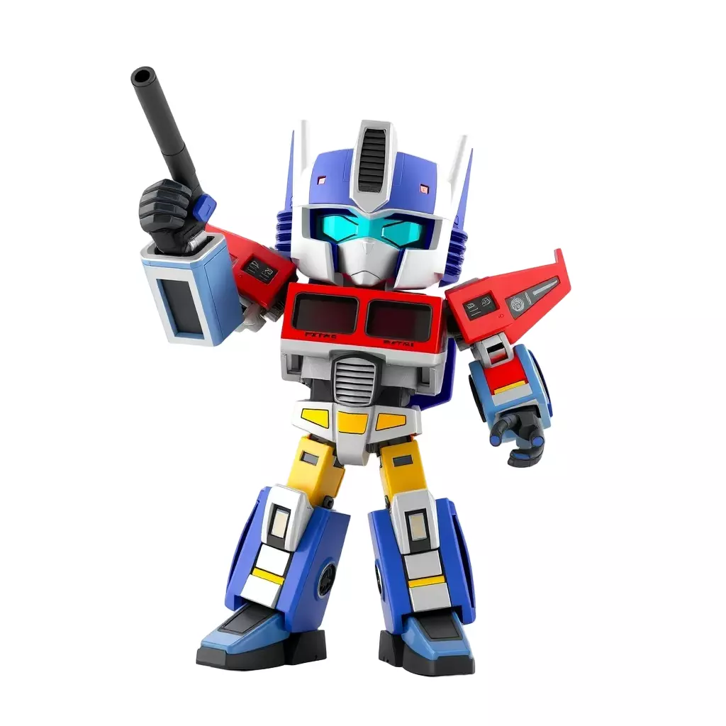 transformers 3D rendering of a cartoon character 3D print model