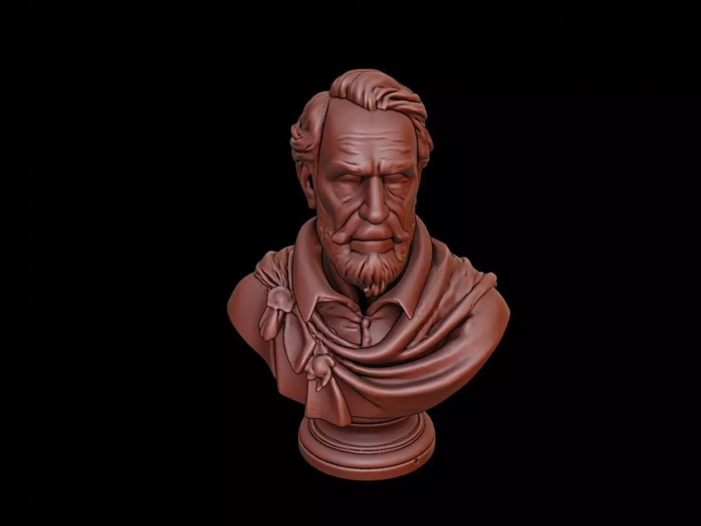 Erasmus Bust 3D print model