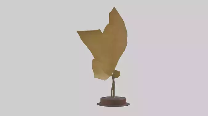 Leaf Vein Sculpture model